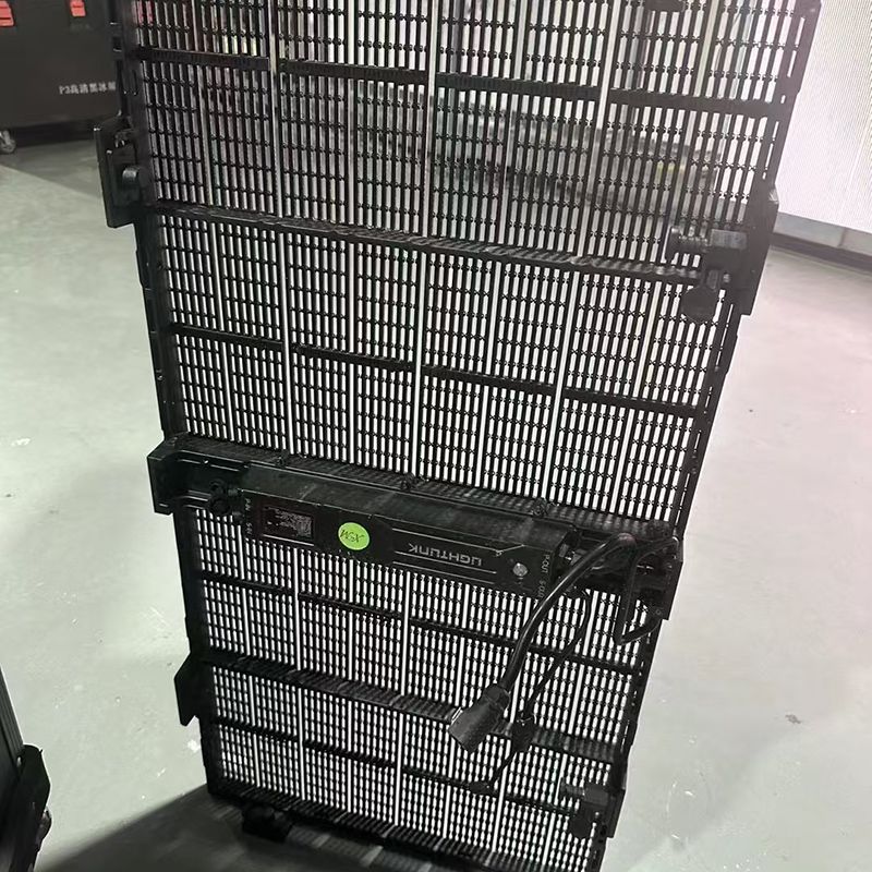 600 pantalla transparente impermeable al aire libre del cuadrado P3.91
